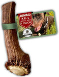 WhiteTail Naturals Whole Deer Antlers for X-Large Dogs (Jumbo-XXL) Naturally Shed, Long Lasting Antler Dog Chew Bone for Power Chewers