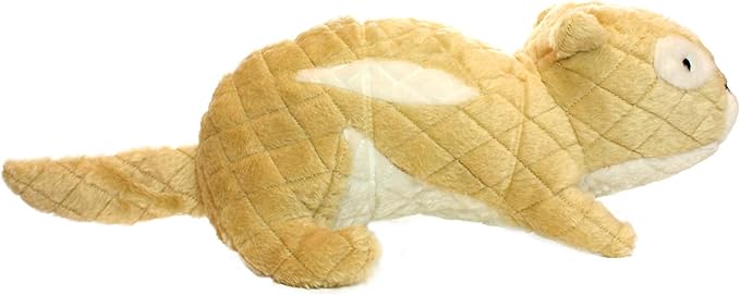 MIGHTY- Massive - Squeaker-Multiple Layers. Made Durable, Strong & Tough. Interactive Play Dog Toy (Tug, Toss & Fetch). Machine Washable & Floats. (Chipmunk, Massive 2 Pack)