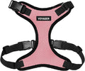 Voyager Step-in Pet Harness - All Weather Mesh, Adjustable Step in Harness for Cats and Dogs by Best Pet Supplies - Pink/Black Trim, XL