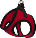 Bark Appeal Red Step-in Dog Harness for Extra Small Sized Pets – Updated Sizing, Re-Measuring is Essential – Soft Vest Harness – Anti-Choke with Adjustable Strap & Heavy Duty Clip – XS