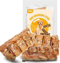 Beef Dog Chew Backbone Sticks Single Ingredient, Crispy Texture, Long-Lasting for Pet Chewing, Complete and Balanced Meal or Topper (S, Bison)