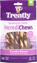 IncrediChews Stick w/Duck Meat Wrap Dog Chew Treats - 10 Count/1 Pack