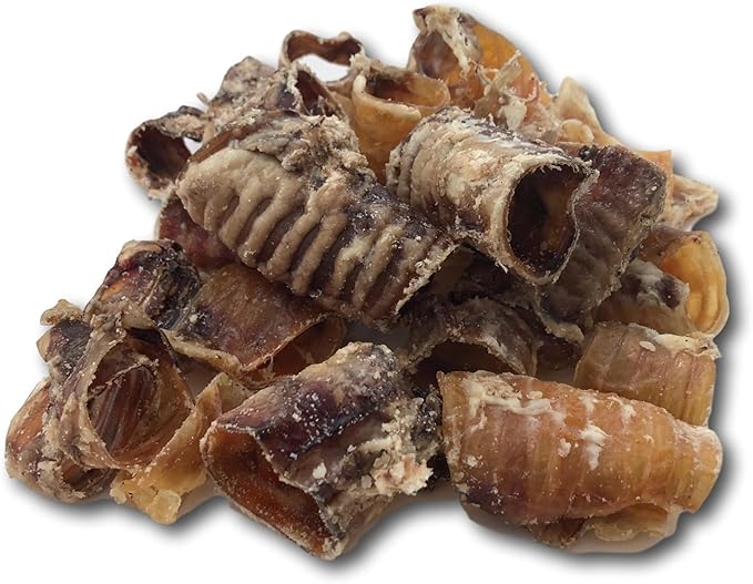 Top Dog Chews - Beef Trachea for Dogs Made in The USA (1 Pound), Irresistible Dog Chews Packed with Flavor and Essential Nutrients, Dog Treats for Small, Medium & Large Breeds