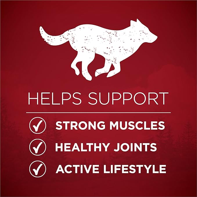 Purina One True Instinct Lean Muscle Support With Real Beef Natural With Added Vitamins, Minerals and Nutrients High Protein Dog Food - 15 lb. Bag