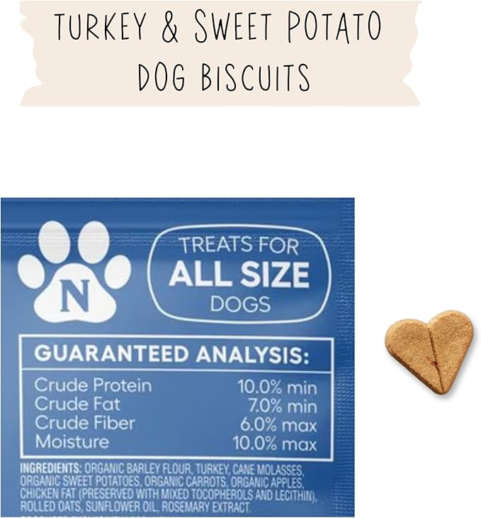 TINY SEED 3-Pack Crunchy Dog Treat Sampler Set. Newman Dog Treats Bundle Includes Turkey & Sweet Potato, Peanut Butter, and Bacon Flavors (10 oz Each), Includes Complimentary Bag Clip.