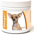 Healthy Breeds Chihuahua Omega HP Fatty Acid Skin and Coat Support Soft Chews 60 Count