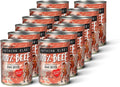 Evanger's Against The Grain Nothing Else! 100% Beef Dog Food – 12 Count, 11 oz Each – Single-Ingredient Meatball Texture in Natural Broth – Wet Dog Food – Grain & Gluten Free