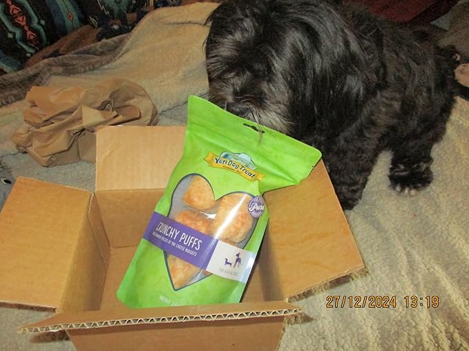 Yeti Crunchy Puffs Natural Yak Cheese Dog Treats, 3.5 Oz