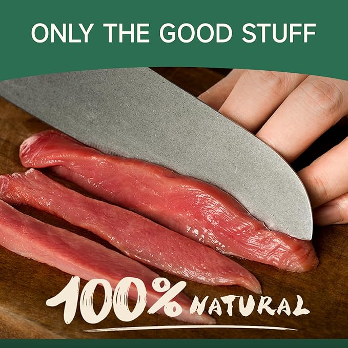MeatyWay Duck Jerky Tenders Dog Treats, Duck Breast Tenders, High Protein, Low Fat, 100% Natural Grain Free Snacks, Easy to Digest Dog Training Treats, 300g/10.58 oz. (Pack of 3)
