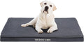 The Dog’s Bed Orthopedic Standard Foam Dog Bed Mattress, Plush Fabric, Grey, XL