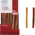 GigaBite Bully Sticks for Dogs All Natural Beef Pizzle Dog Chews, Odor & Rawhide Free Dog Treats, Long Lasting High Protein Chews Digestible Dental Dog Treat - Sticks (Medium Half-Cut 6"), Pack of 20