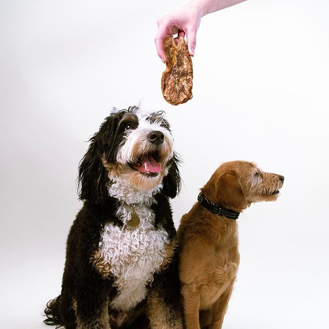 Pupford Crunchy Jerky Treats for Dogs & Puppies, Made in USA, Single Ingredient, No Fillers (Lamb, 7 oz)