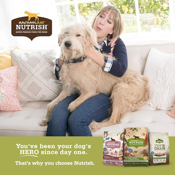 Rachael Ray Nutrish Soup Bones Dog Treats, Real Chicken & Veggies Flavor, 3 Bones, 6.3 Ounces (Pack of 2)