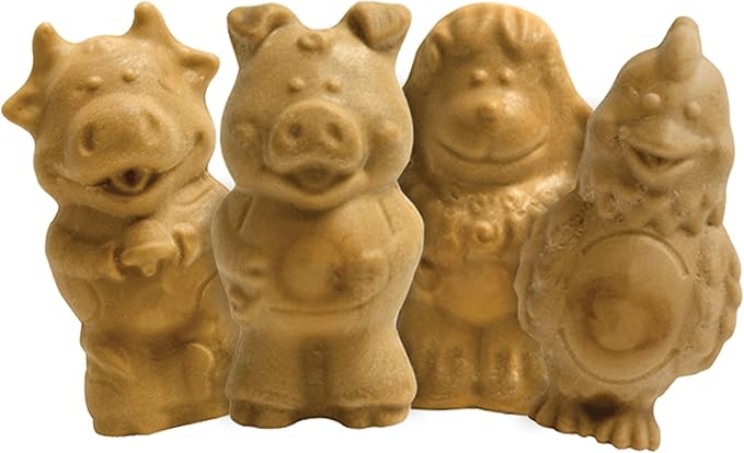 Nylabone Healthy Edibles Natural Puppy Chews Long Lasting Treats for Puppies, Lamb & Apple Flavor, Small/Regular (4 Count) (Pack of 2)