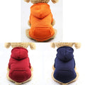 TAPBULL Dog Dresses, Fashionable Pet Dog Sweatshirt Clothes in Dark Colors, Cute Cat Birthday Dress Outfit (Red/Blue/Orange 3-Pack), X-Large