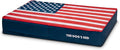 The Dog’s Bed Replacement Outer Cover, Oxford Fabric, Blue with Red Trim US Center Flag, Large, 6-Inch