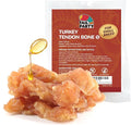 TailParty Turkey Tendons for Dogs with Fish Oil & Taurine: All Natural Dental Chews & Training Treats for Small Dogs, Long Lasting Snack for Health-Conscious Pet Owners(Bone, 4 oz)