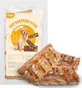Beef Dog Chew Backbone Sticks Single Ingredient, Crispy Texture, Long-Lasting for Pet Chewing, Complete and Balanced Meal or Topper (S, Bacon)