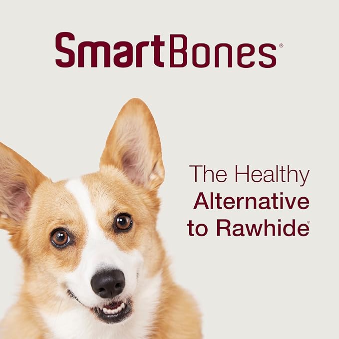 SmartBones Mini Bones with Real Chicken 56 Count, Rawhide-Free Chews for Dogs