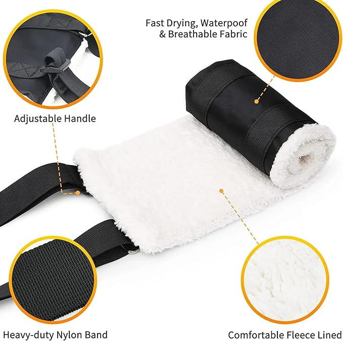 Adjustable Dog Lift Harness – Rear Leg Support Sling for Extra-Large Dogs | Mobility Aid for Senior, Injured & Post-Surgery Pets, ACL Surgery Dogs | Soft, Durable & Comfortable