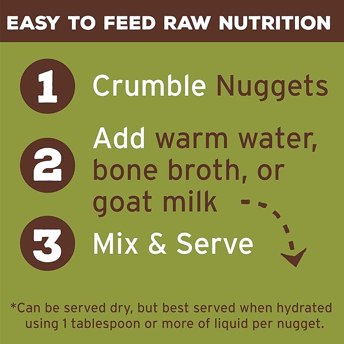Primal Freeze Dried Dog Food, Pronto Mini Nuggets, Lamb; Scoop & Serve, Complete & Balanced Meal; Also Use as Topper or Treat; Premium, Healthy, Grain Free, High Protein Raw Dog Food 16 oz (Pack of 2)