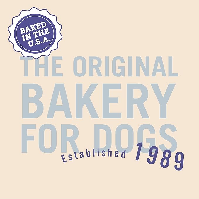 Three Dog Bakery Soft Baked PB&J Bites, Peanut Butter & Strawberry Flavor, Premium Treats for Dogs, 24 Ounce Box, 4-Pack