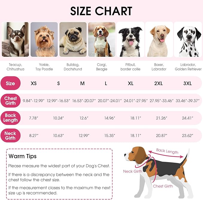 Queenmore Recovery Suit for Dogs Cats After Surgery, Dog Surgical Recovery Suit Onesie,Breathable Cotton Dog Surgery Suit Female Spay, Prevent Licking Pet Surgery Recovery Suit, Pink,XL