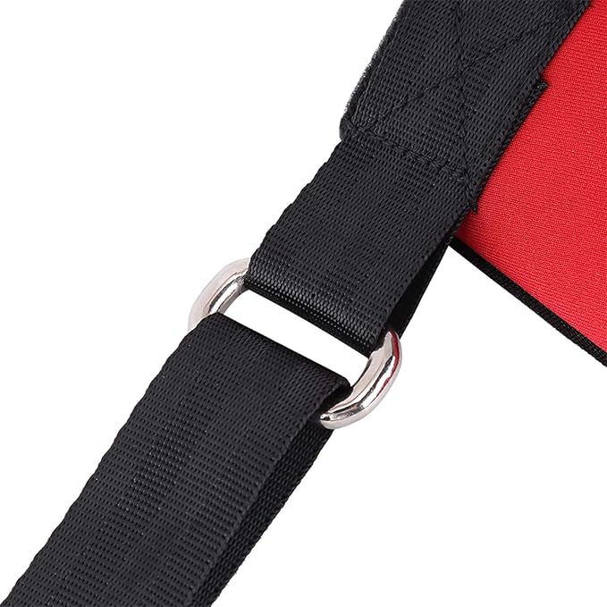 2 Types Dog Support Harness Dog Aid Harness Dog Sling Walking Aid Pulling Vest for Injured Old Dogs Front and Hind Legs (Red hind Legs S)