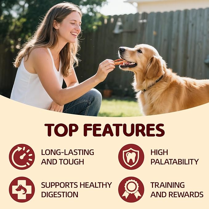 TailParty Turkey Tendons for Dogs with Fish Oil & Taurine: All Natural Dental Chews & Training Treats, Long Lasting Snack for Health-Conscious Pet Owners(Ring, 8 oz)