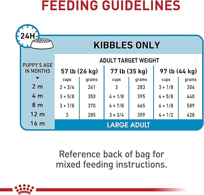 Royal Canin Size Health Nutrition Large Puppy Dry Dog Food, 40 lb Bag