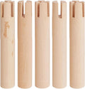 Niteangel Set of Beech Stilts for Elevating & Safely Setting Niteangel Multi-Chamber Series Maze House (Set of 5 Stilts (5.9'' H))