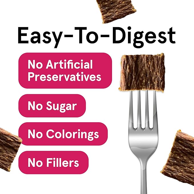TRMC Real Meat Dog Treats - Two 12oz Bag of Bite-Sized Air-Dried Lamb & Venison Jerky for Dogs - Grain-Free Jerky Dog Treats with 95% All-Natural, Free-Range, Grass Fed Lamb & Venison