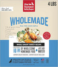 The Honest Kitchen Human Grade Wholemade™ Dehydrated Dog Food, Whole Grain Turkey Dog Food, 4 lb (Makes 16lbs)