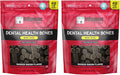 Indigenous Pet Dental Health Bones Mini 2 Pack – Smoked Bacon (11.92 Ounce x 2) | Grain-Free Dog Chews with Prebiotics & Omegas | Freshens Breath, Supports Digestive, Skin & Coat Health |