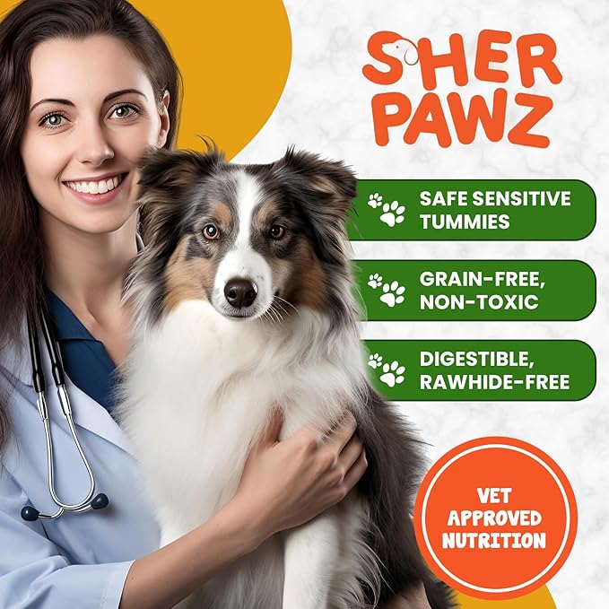Natural Himalayan Yak Cheese Dog Chews - Medium (2.2-2.5 oz) 3-Pack | All-Natural, Rawhide-Free, Grain-Free Long-Lasting Healthy Dog Treat for Agressive Chewers