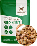Freeze-Dried Raw Poultry Hearts Dog Treats, 1.7oz(50.0g), 100% Single Ingredient, High Protein Training Treats, Natural & Raw, No Additives, Grain Free, Gluten Free