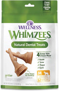 WHIMZEES Wellness Occupy Dog Dental Treats, Medium Size, (12 Count)