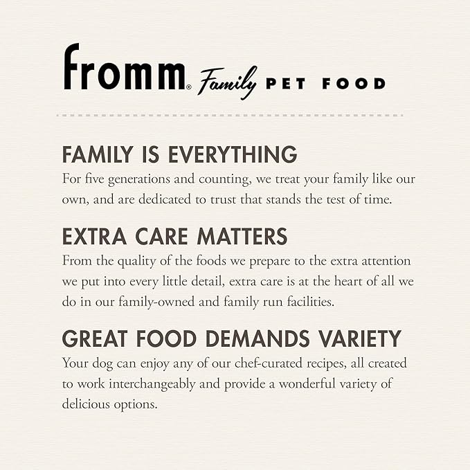 Fromm Four-Star Nutritionals Surf & Turf Dog Food - Premium Dry Dog Food - Salmon Recipe - 4 lb