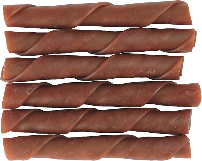 SmartBones Stuffed Twistz with Pork Flavor 6 Count, Rawhide-Free Chews for Dogs, No Artificial Preservatives or Flavors Added, (SBST-00301), 6 Count, Pork