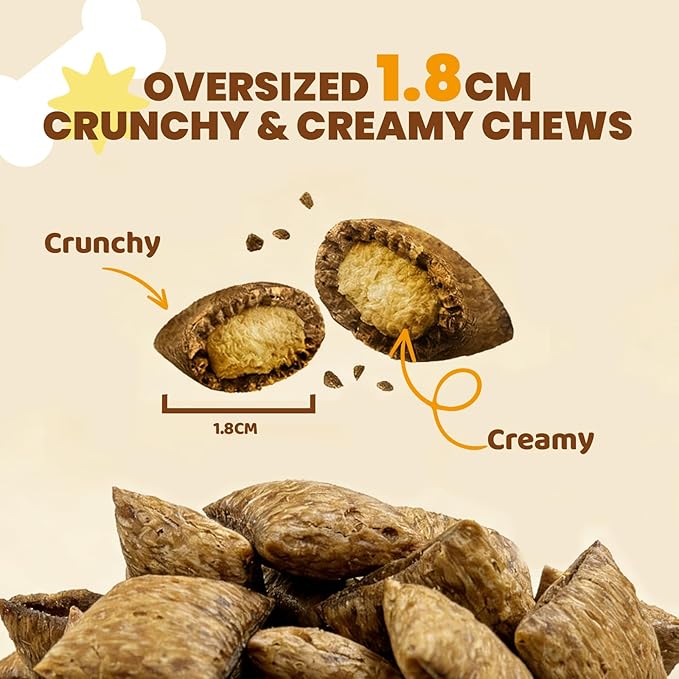 Mushroom Chews for Dogs - Turkey Tail Mushroom for Dogs Lumps & Bumps - Gut, Hip, Joint, Skin, Coat, Immune Health - 14 Organic Mushrooms Turkey Tail, Reishi, Lions Mane, Glucosamine, MSM - 160 Chews
