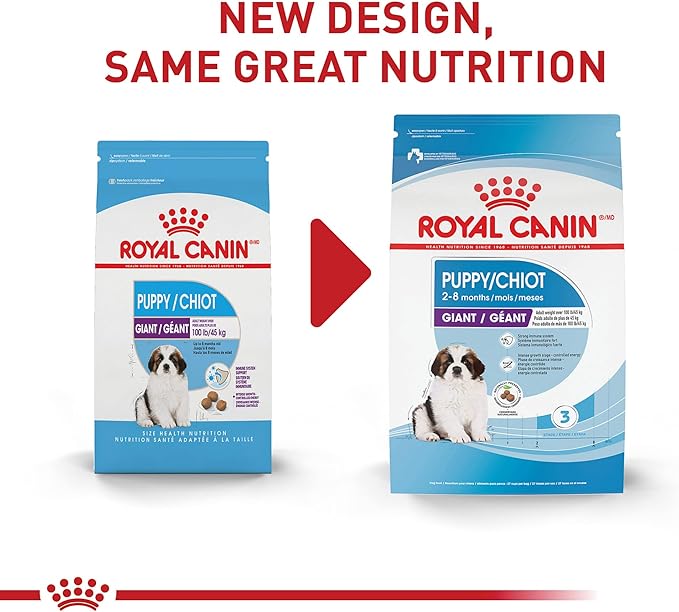 Royal Canin Size Health Nutrition Giant Puppy Dry Dog Food, 30 lb Bag