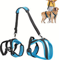Mobility Harness, Pawlift Dog Full Body Harness, 2-in-1 Full Body Support Aid & Sling with Adjustable Straps Machine-Washable with Breathable Mesh Design (M)
