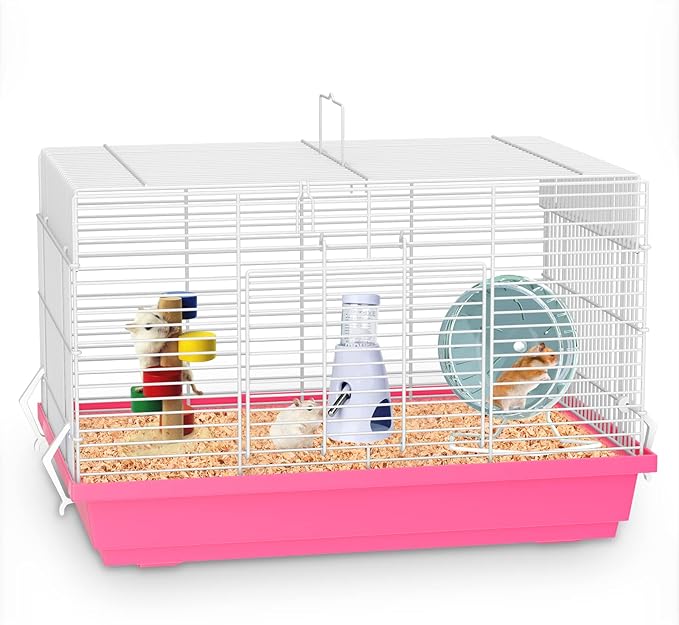 Pronetcus Hamster cage for Hamsters, Gerbils, mice, Rats, Small Guinea Pigs and Other Small Animals.