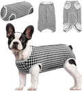 Kuoser Surgical Recovery Suit for Dogs Cats, Pet T-Shirt After Surgery Wear for Dogs, Dog Professional Recovery Suit Comfortable E Collar Alternative, Prevent Licking Onesies Pet Surgery Recovery Suit