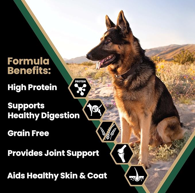 VICTOR Super Premium Dog Food – Purpose Hero Canine Kibble – Premium Gluten Free Dog Food for Active Adult Dogs – High Protein with Glucosamine and Chondroitin for Hip and Joint Health, 5lbs