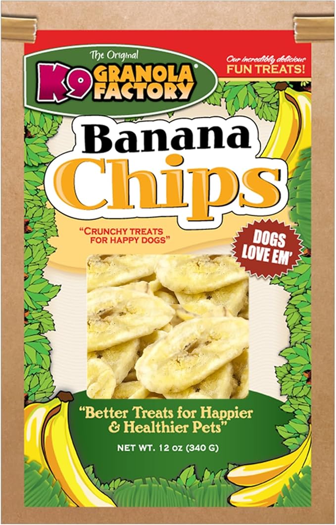 K9 Granola Factory Banana Chips Dog Treats