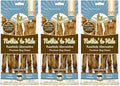 Fieldcrest Farms Nothing to Hide Natural Rawhide Alternative Twist Stix for Dogs - 3 Pack (30 Sticks) Premium Grade Easily Digestible Chews - Great for Dental Health (3 Count (Pack of 1), Beef)