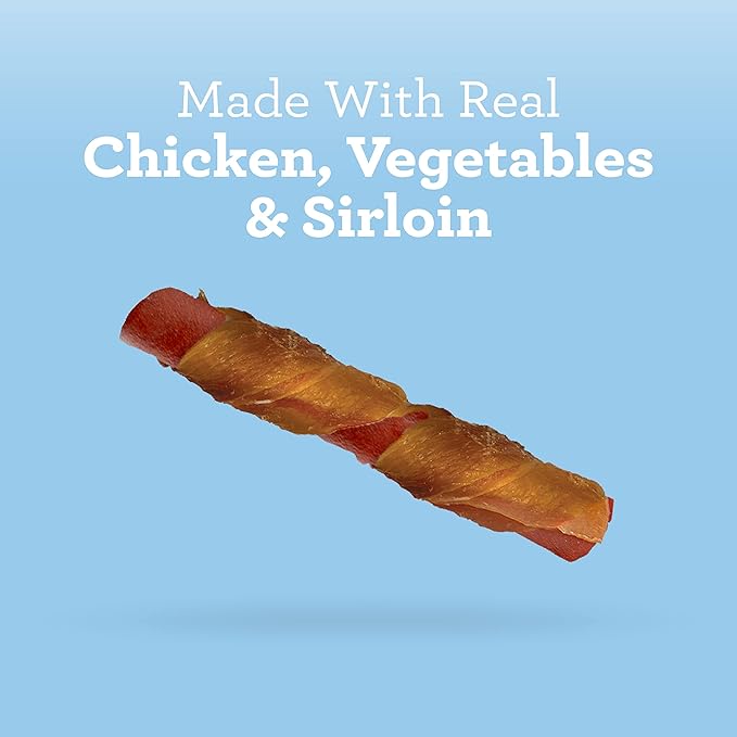SmartBones SmartStick Wrapped with Real Chicken, 1 Count (Pack of 8)