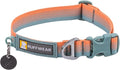 Ruffwear, Front Range Dog Collar, Adjustable Tubelok Webbing, Lightweight, Side Release Buckle, Aluminum V-Ring, Durable for Everyday Use, Spring Fade, 20"-26"