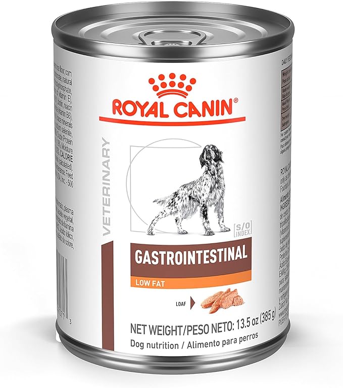 Royal Canin Veterinary Diet Canine Gastrointestinal Low Fat Adult Loaf Dog Food, 13.5 oz (Pack of 12)